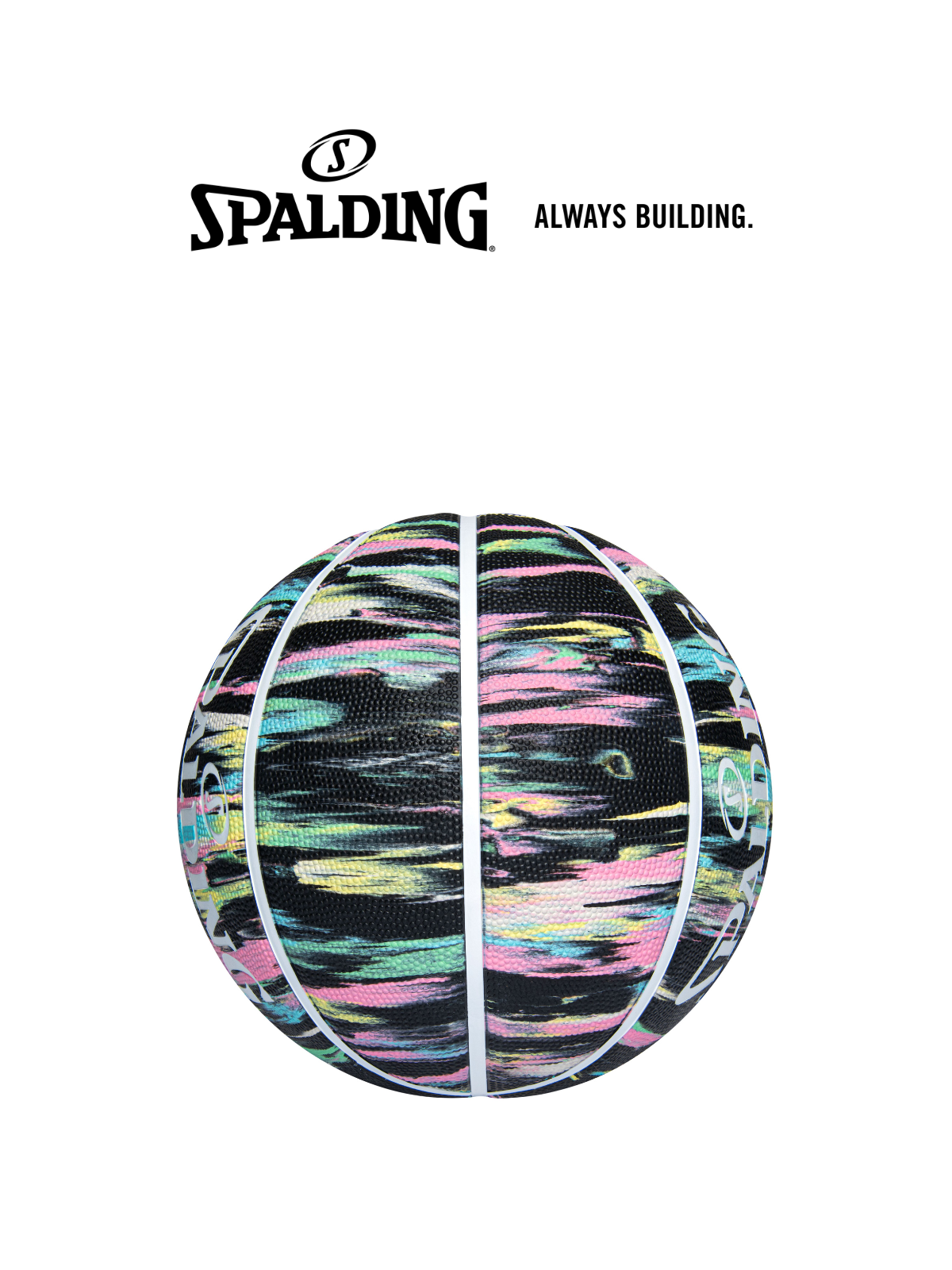 Bóng rổ Spalding Marble Black Pastel Size 7