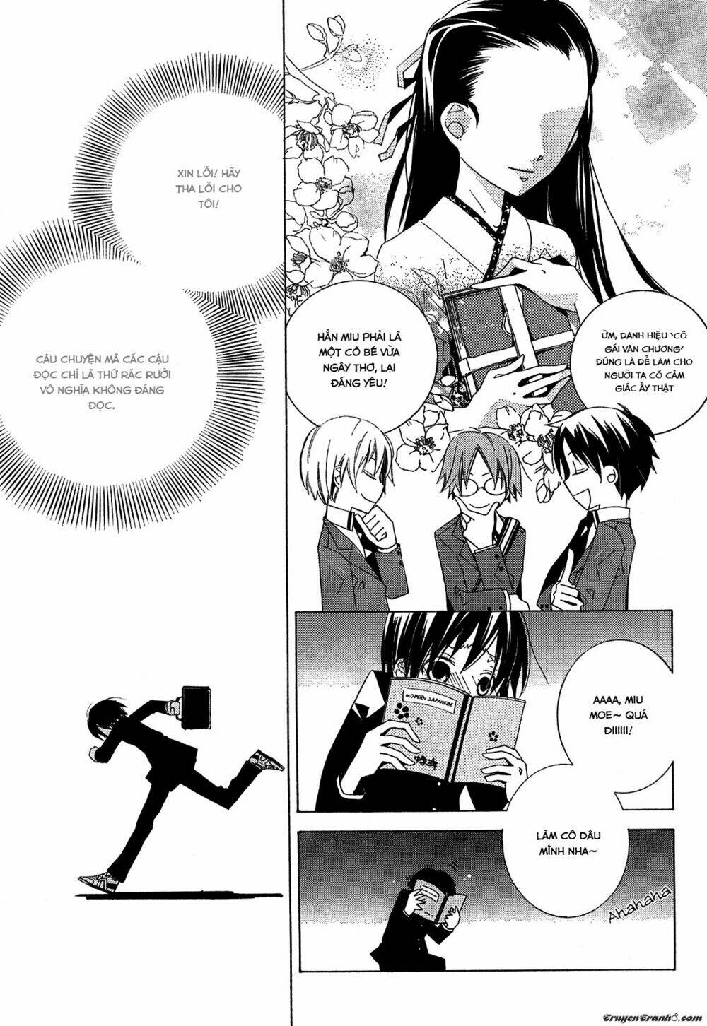 cô gái văn chương và tên hề thích chết chapter 1 8