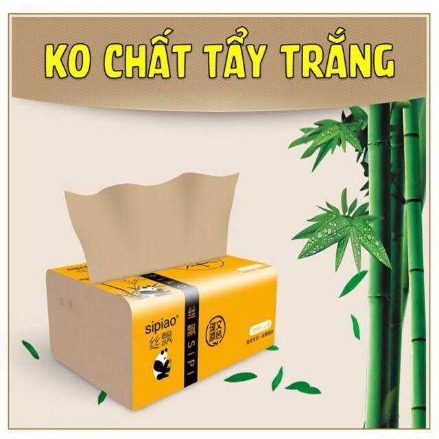 Khăn giấy gấu trúc siêu dai không chất tẩy trắng