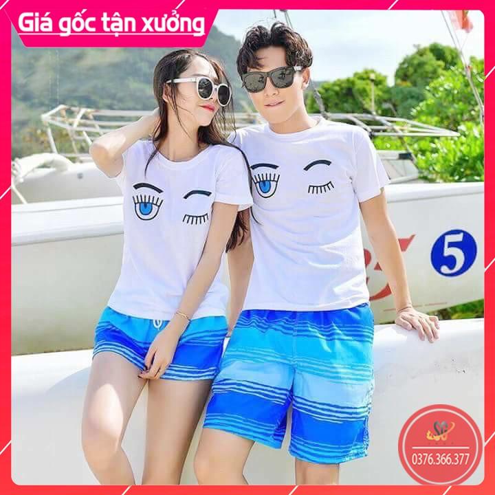 Áo Phông Cặp Đôi Cao Cấp - Thun Cotton - Đủ Size AC109T
