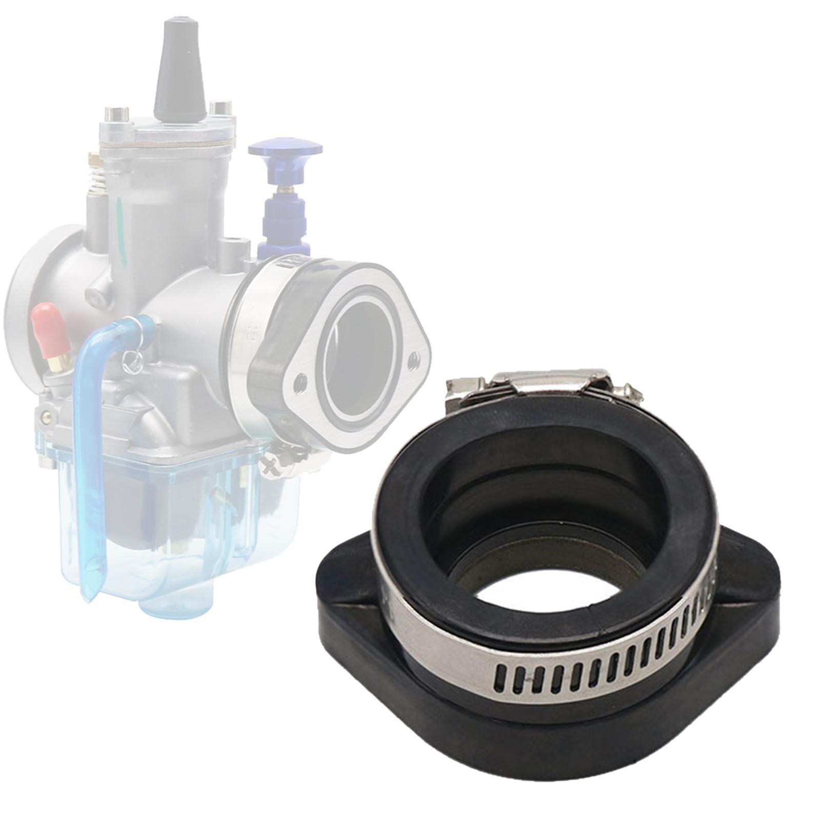 2  30mm Carb Flange Intake Adapter Manifold Boot for  ATV Carburetor