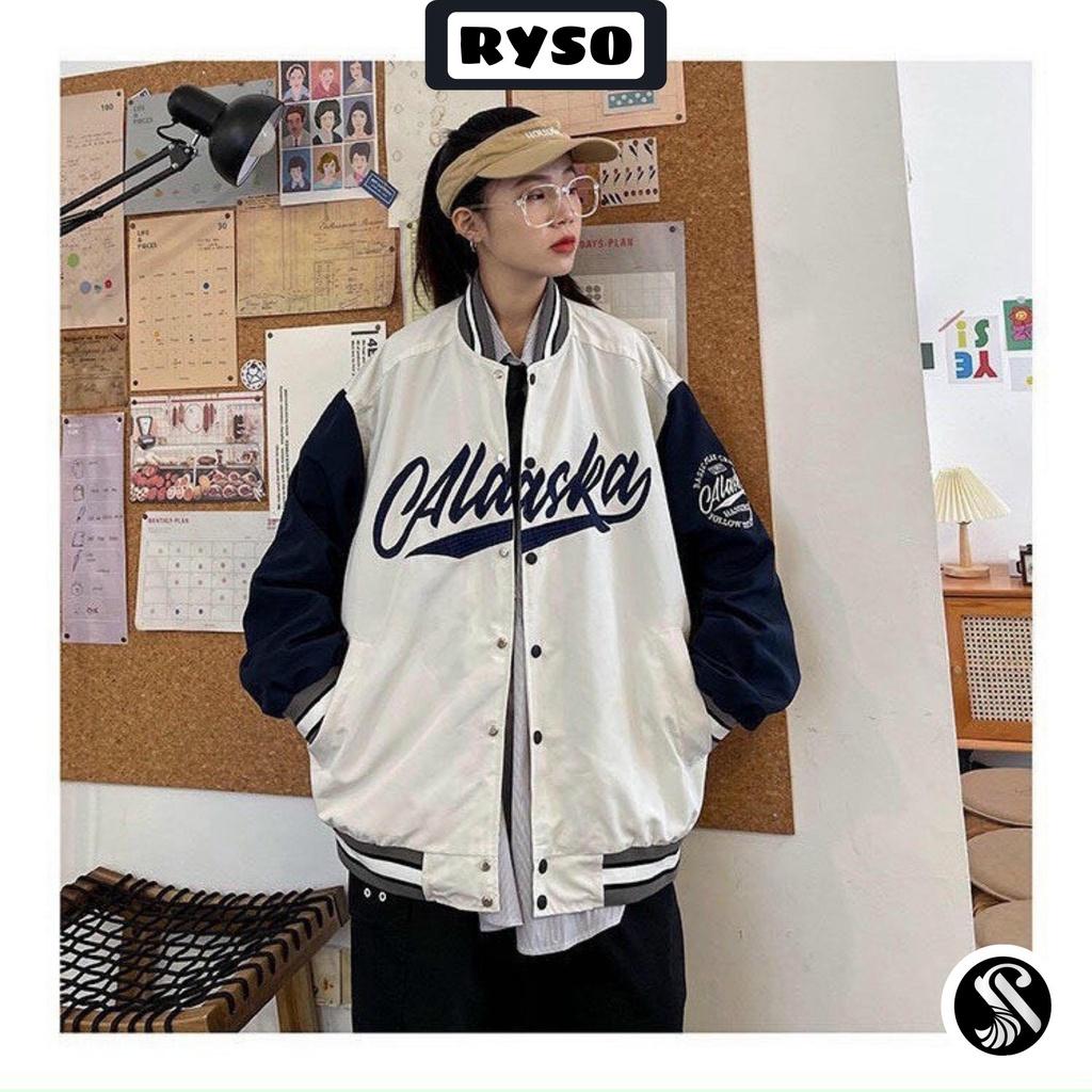 Hình ảnh Áo khoác bomber dù Unisex chống nắng nam nữ siêu hot ulzzang jacket chất dày dặn bóng chày