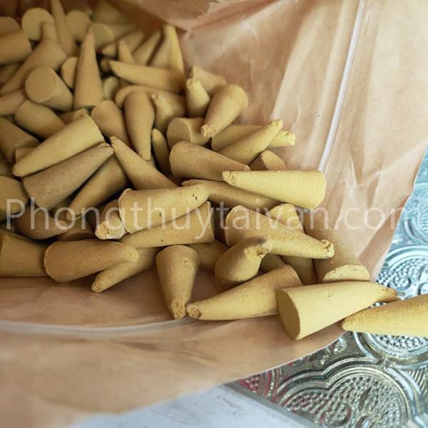 Nhang nụ dạng tháp thơm cao 2.5cm (tổng hợp) 100gr/gói - thờ cúng