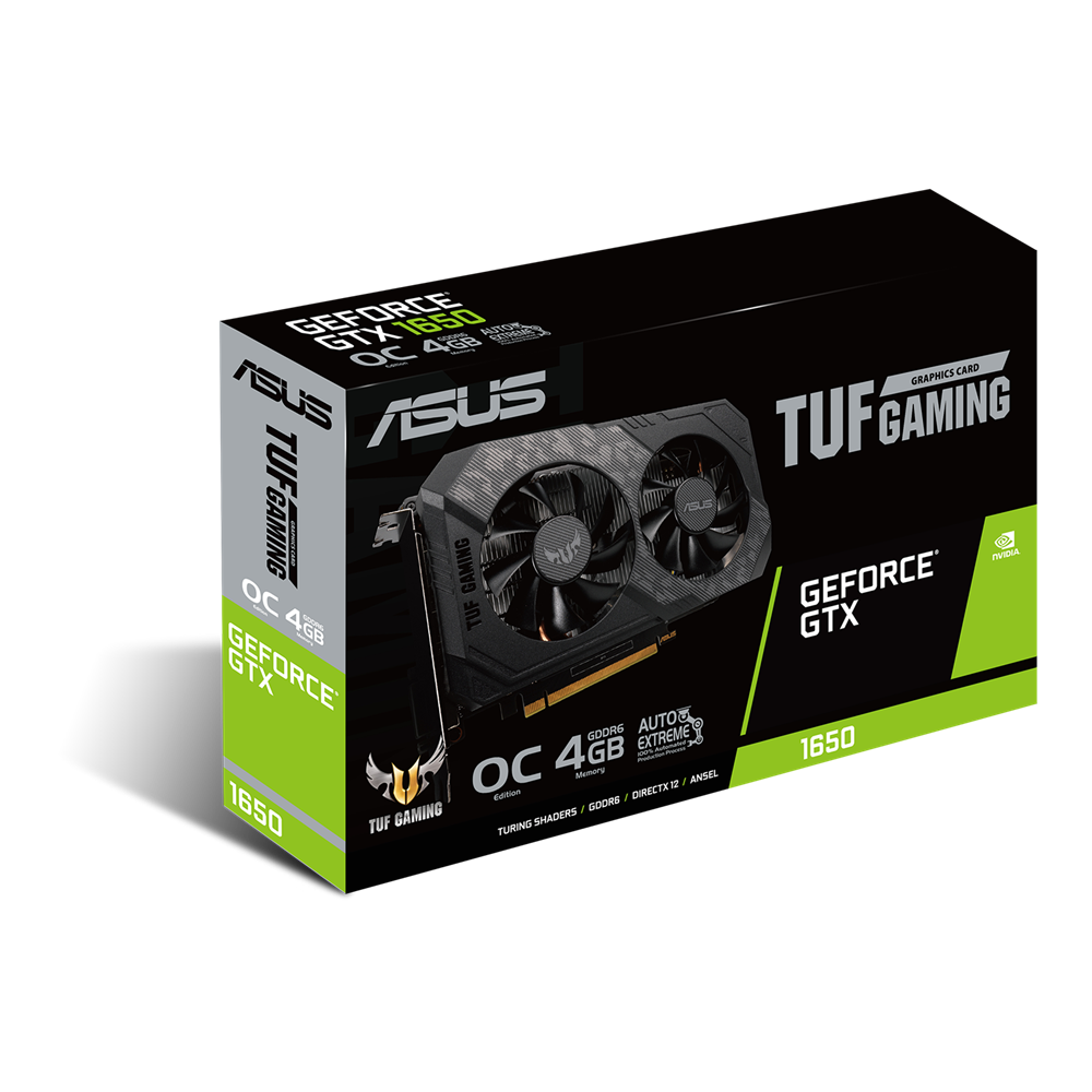 Card màn hình Asus 1650 4GB D6 Gaming GeForce GTX - Hàng chính hãng Viết Sơn phân phối