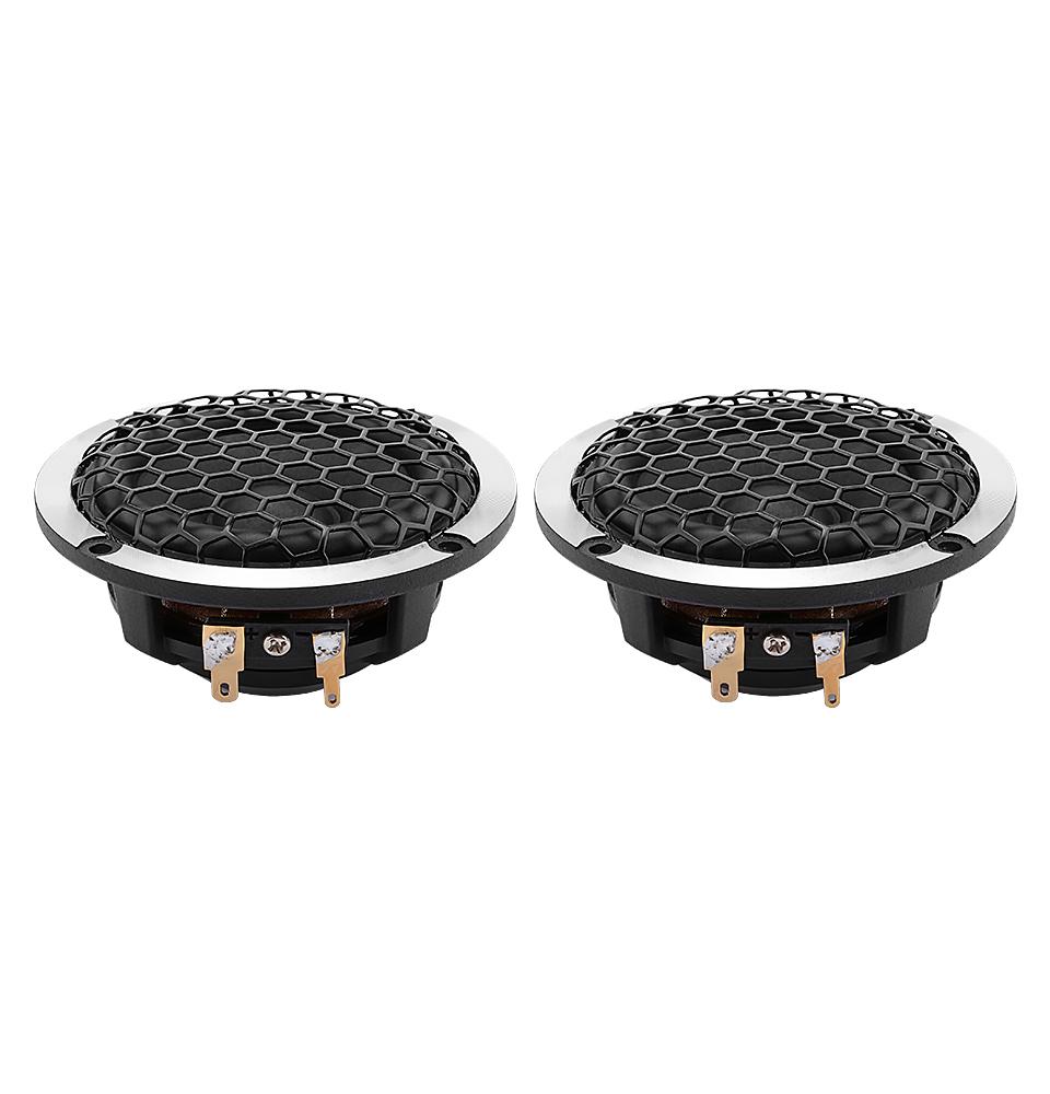 Aiyima 2pc 3 inch 4 8 ohm 15W loa midrange loa len nhôm khung xe loa nhà Color: 8 Ohm Speaker
