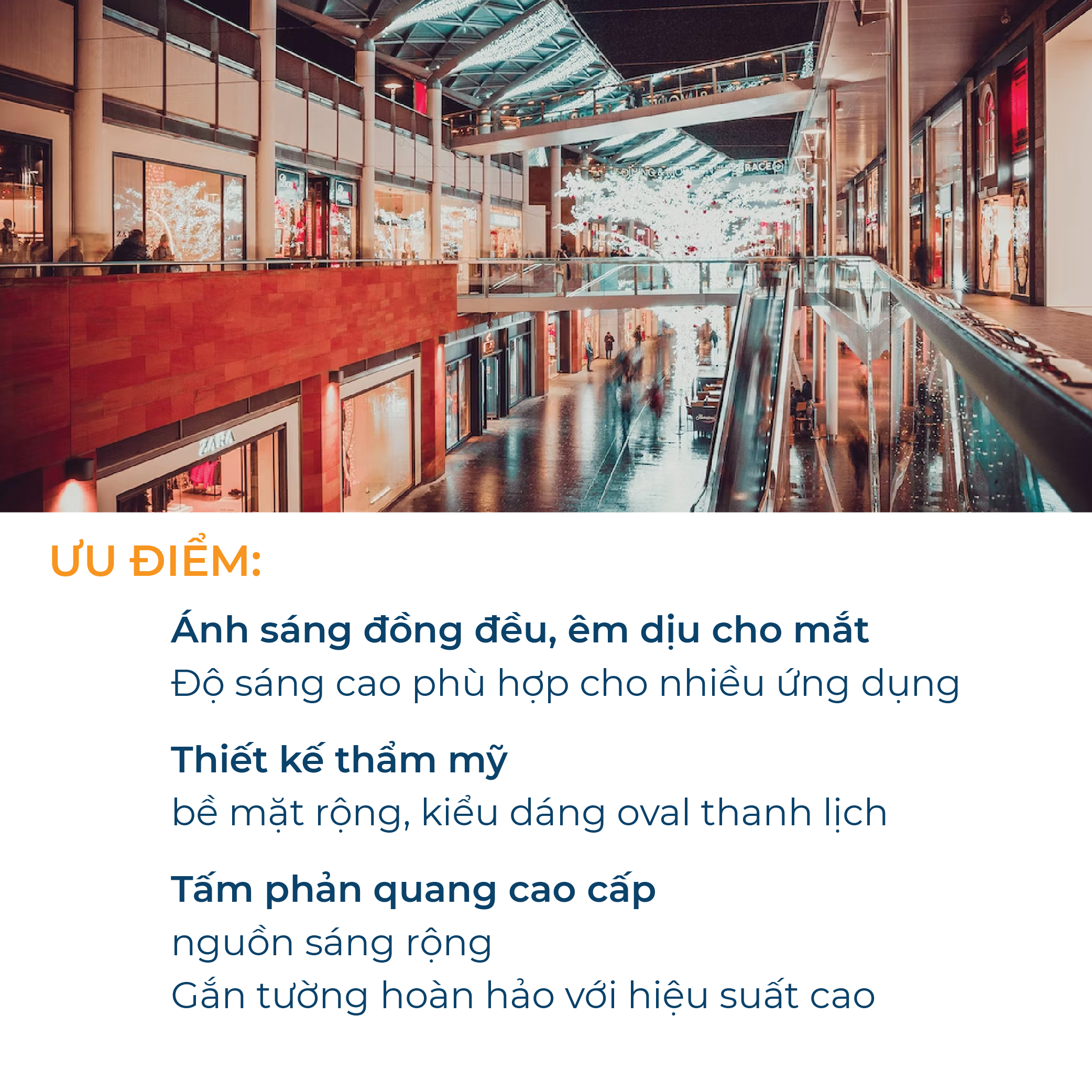 Đèn LED PHILIPS tuýp LED StarBright Wide-Công suất 20W/ 40W/ 50W, ánh sáng trắng
