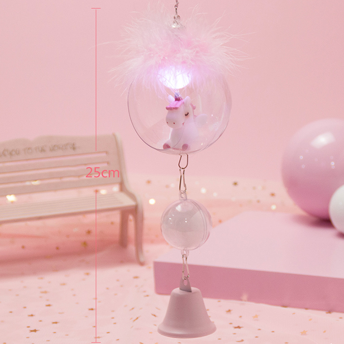 Chuông gió kỳ lân trên mây đèn led phát sáng Chuông gió kỳ lân trên mây đèn led phát sáng