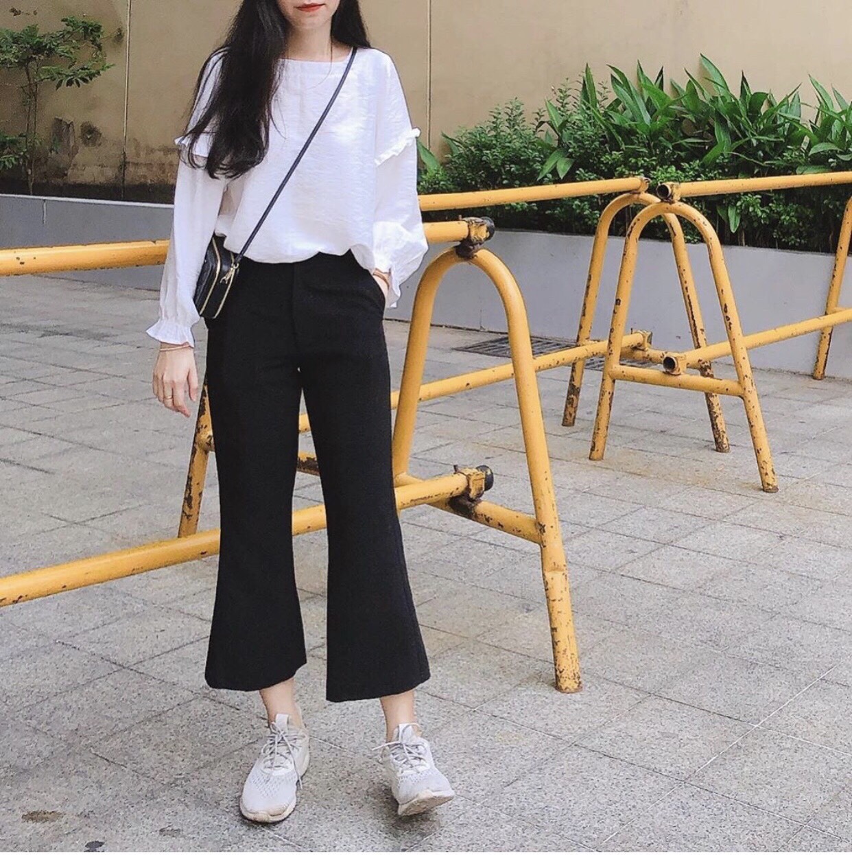 Quần Tây Baggy Ống Loe