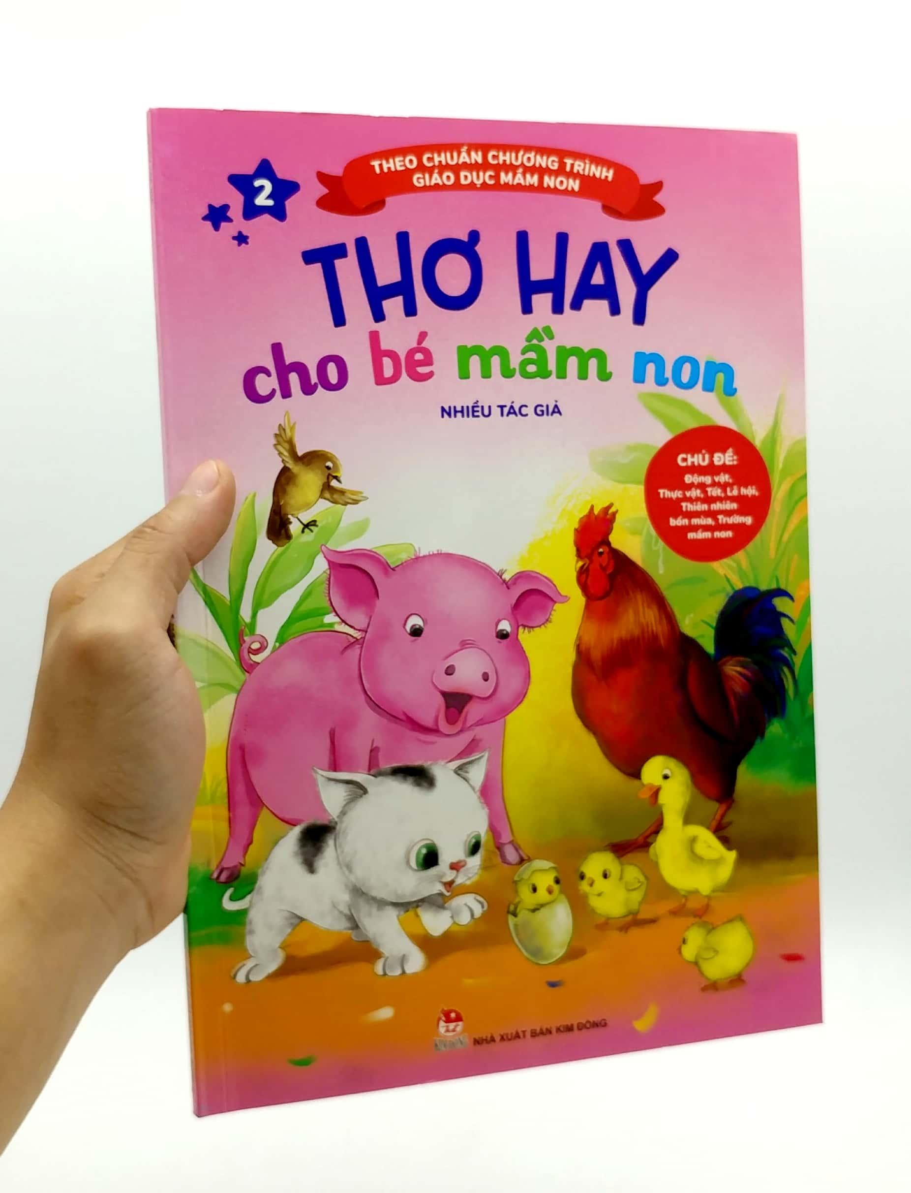 Thơ Hay Cho Bé Mầm Non (Tập 2) (Tái Bản)