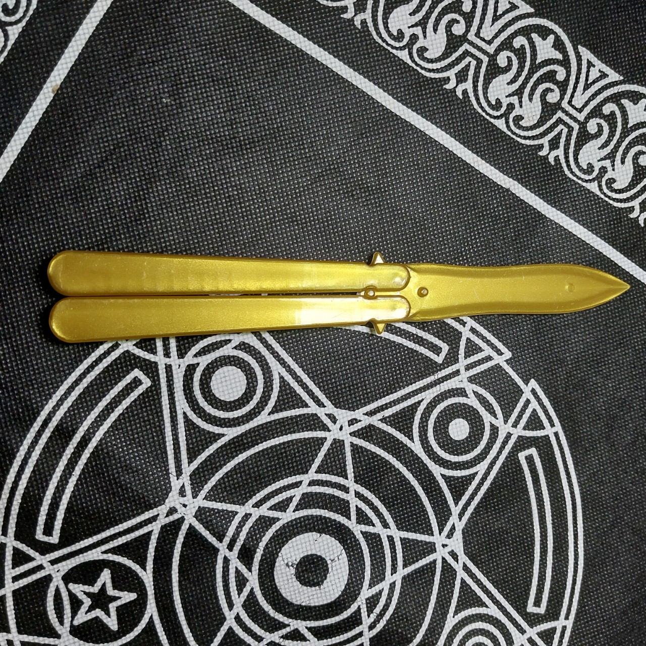 Đồ chơi Butterfly Balisong vàng kim múa của Astra VALORANT trong trò chơi valorant 2042 4