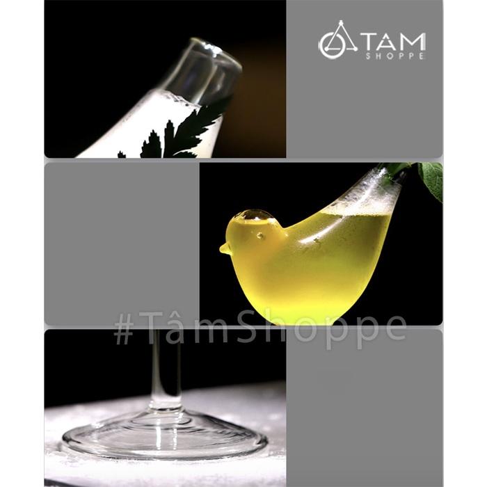 Ly thủy tinh cocktail hình con chim 150ml LATT-01