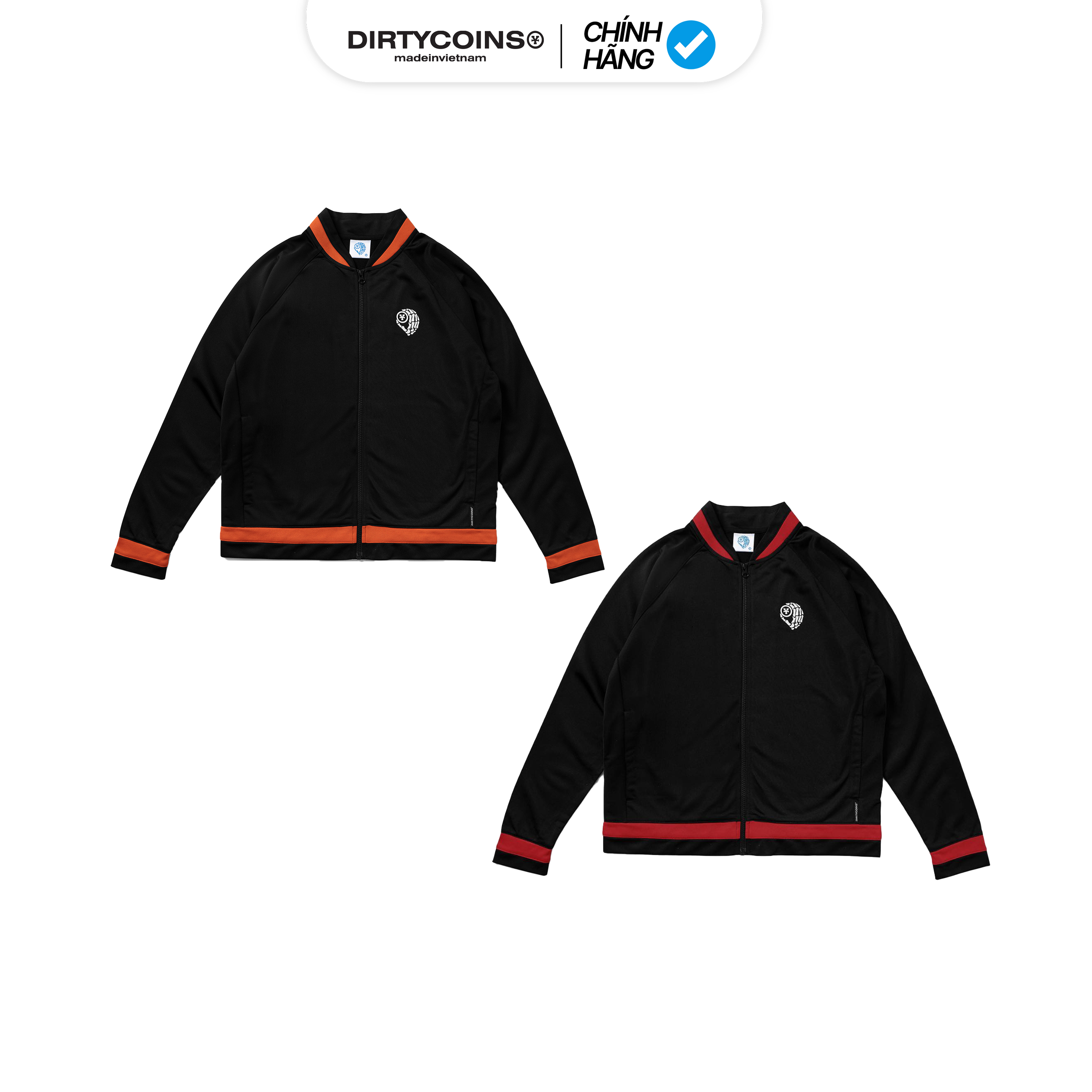 Áo Khoác DirtyCoins Logo Track Jacket