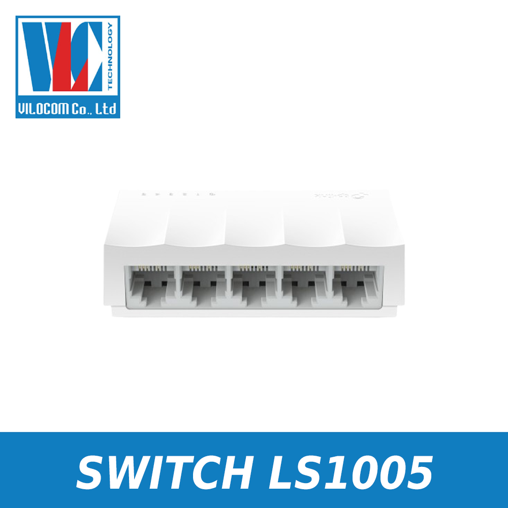Switch Để Bàn 5 Cổng Tl-Link LS1005 tốc độ10/100Mbps - Hàng Chính Hãng
