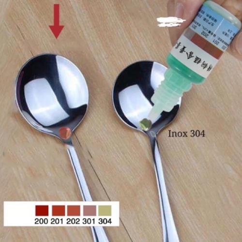 Dung Dịch Thử Inox 304 Hàng Nội Địa Trung Cao Cấp-LỌ 12ML