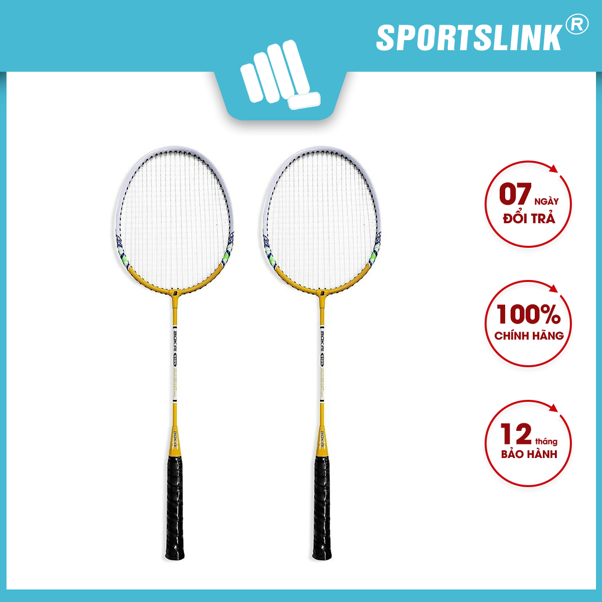 Cặp vợt cầu lông Sportslink Bokai BK-9105