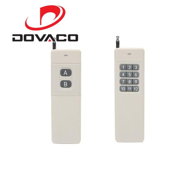 Remote điều khiển từ xa RF 2 nút A - B công suất lớn tần số 315Mhz sử dụng pin 9v