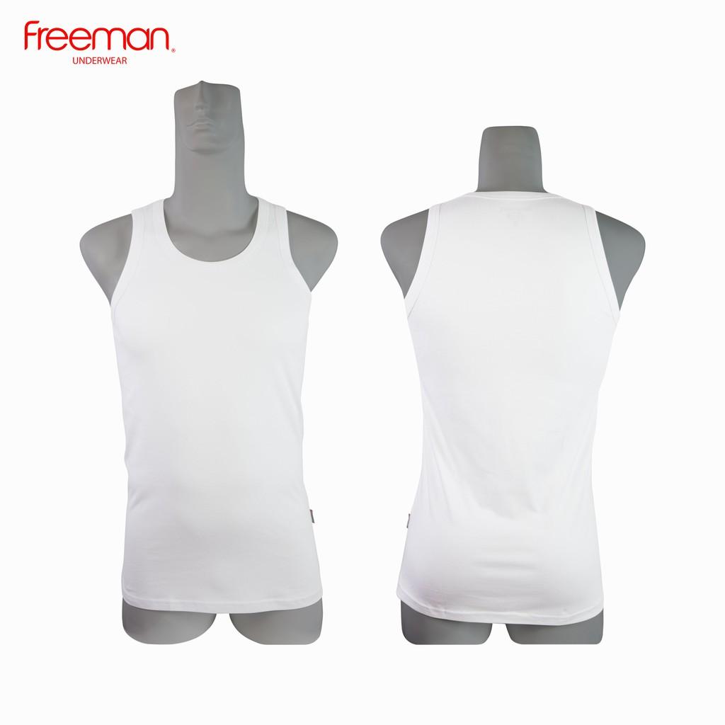 Combo 3 Áo thun nam ba lỗ cotton thông thoáng FREEMAN ASF208