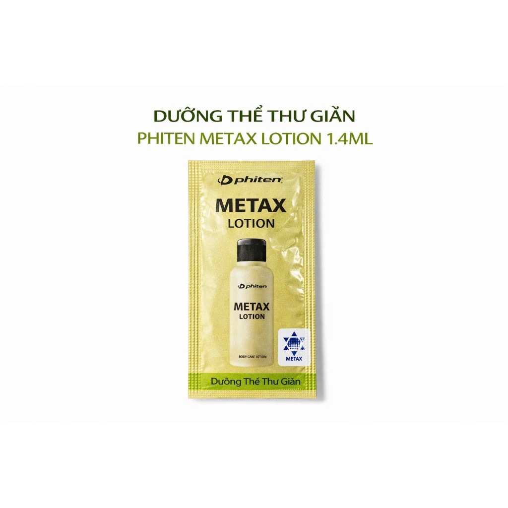 [QUÀ TẶNG COMBO 2 GÓI] Phiten metax lotion gói 1.5ml