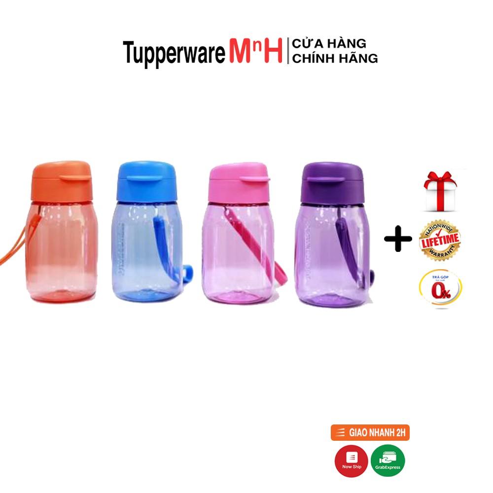 Bình Nước Mini Lohas 350ml Tupperware, Bình Nước Cho Bé, Bình Thiết Kế Chống Sặc