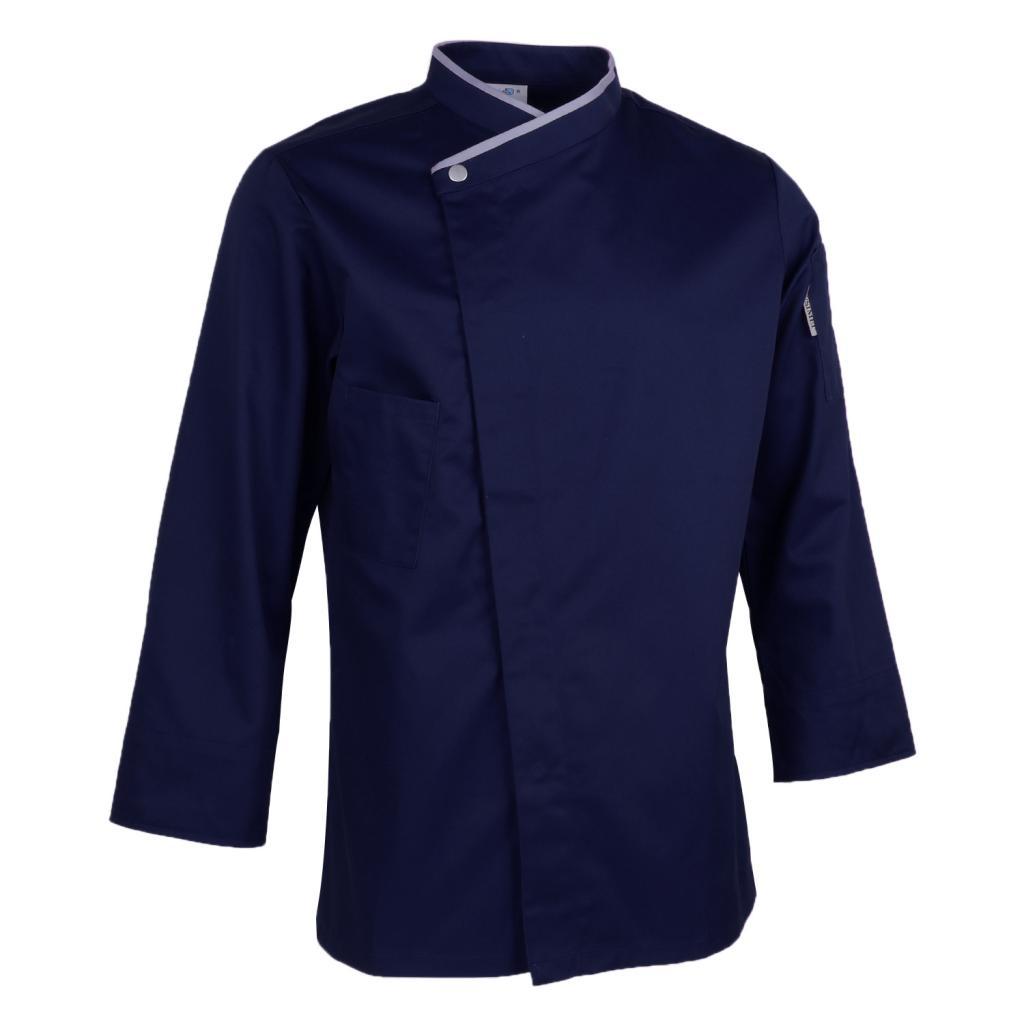 Chef Jackets Coat Long Sleeves Shirt Kitchen Uniform Workwear