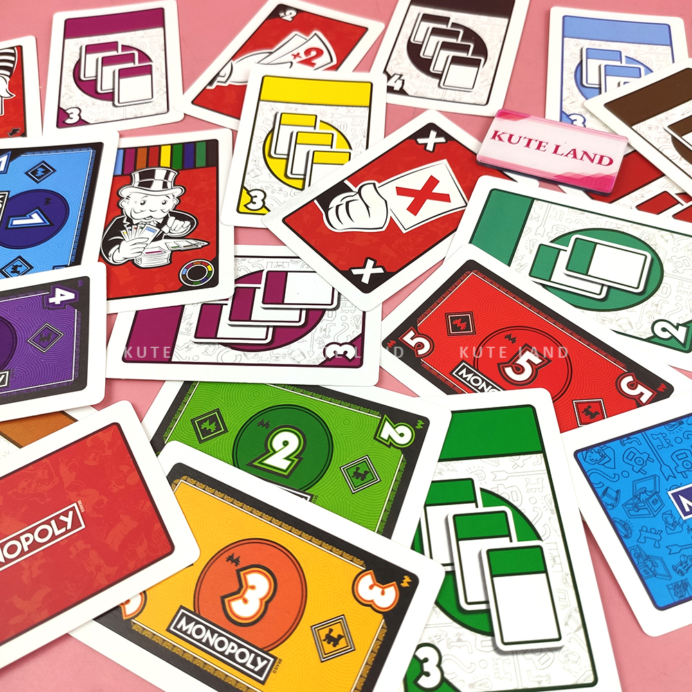[Bản Cao Cấp] Bộ Bài Tỷ Phú Monopoly BID Phiên Bản 110 thẻ bài Tiếng Việt BID Cards Game