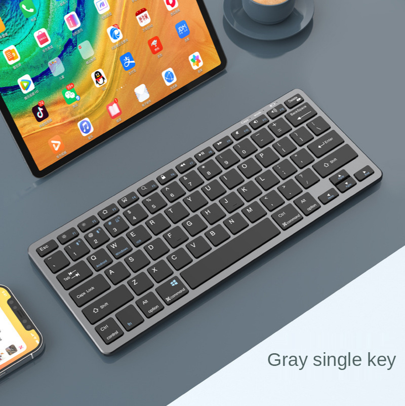 Mới Bàn Phím Không Dây Cho IPad Bàn Phím Cho IPad Air Bàn Phím Bluetooth Cho Apple Xiaomi Samsung Android Windows Máy Tính Bảng IOS
