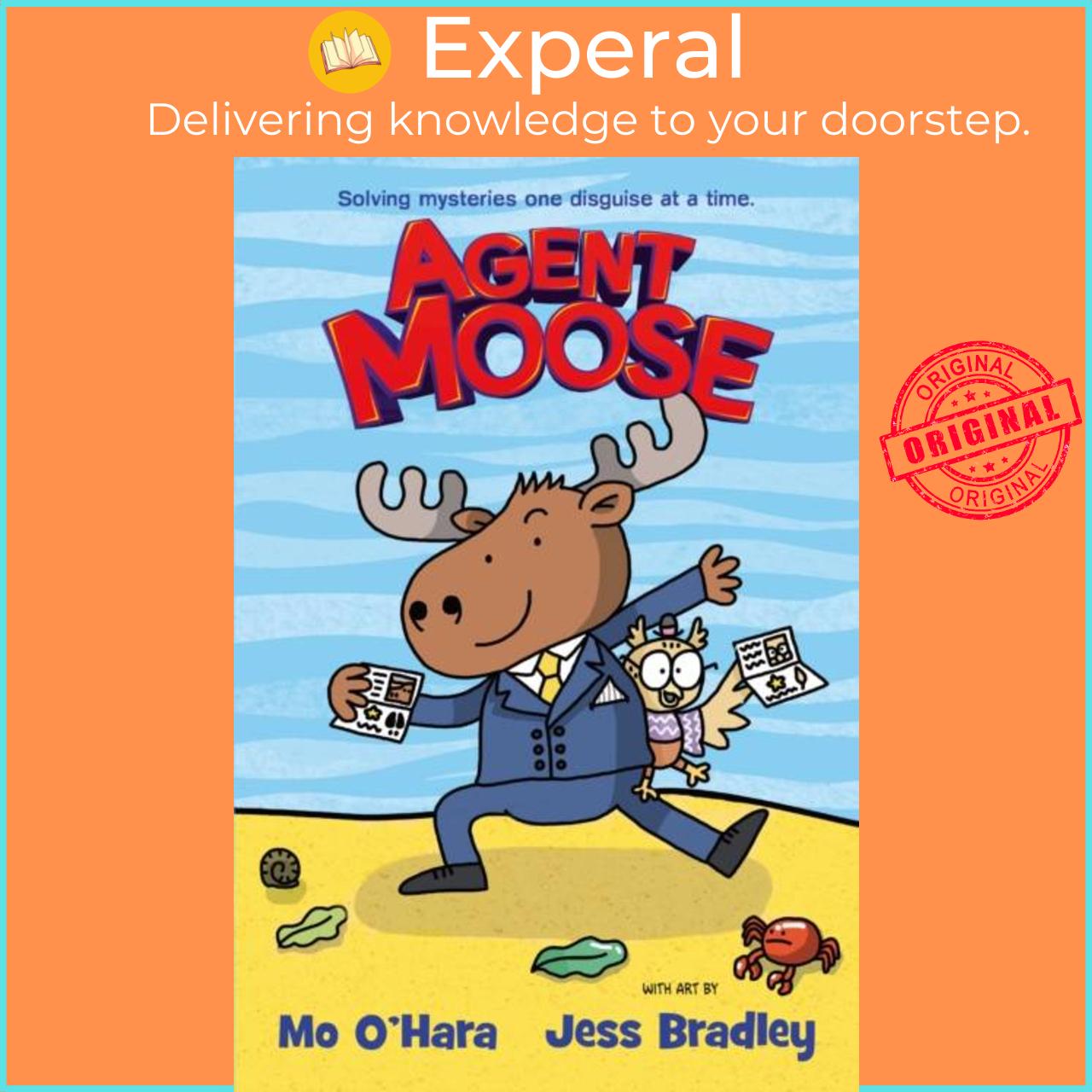 Sách - Agent Moose by Jess Bradley (UK edition, paperback)