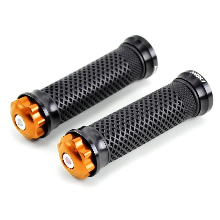 1 Cặp Vỏ Bọc Tay Lái Xe Đạp / Xe Máy 22mm Bằng Cao Su Chống Trượt