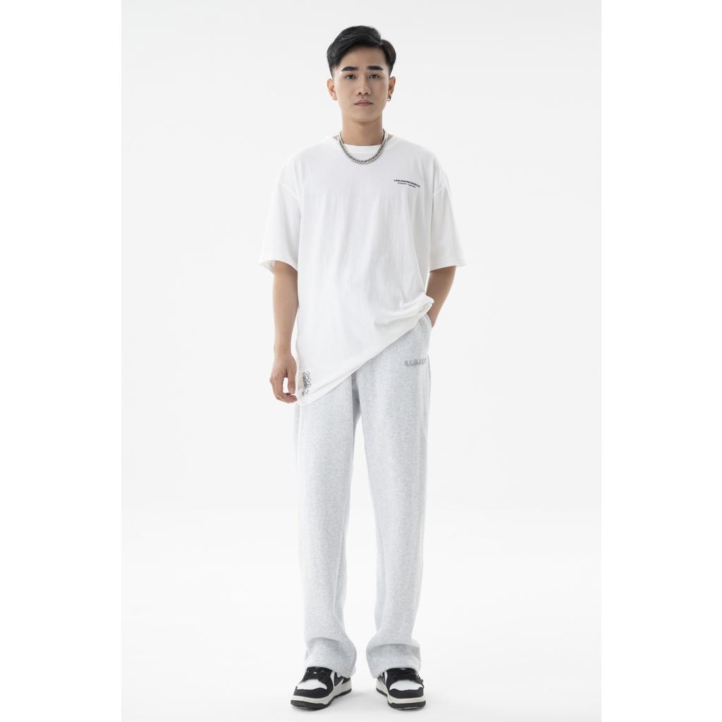 Áo thun in logo UnUnMeoMeo - Unisex - Vải Thun Cotton 100% - From Rộng Tay Lỡ - Ủn Ủn Meo Meo