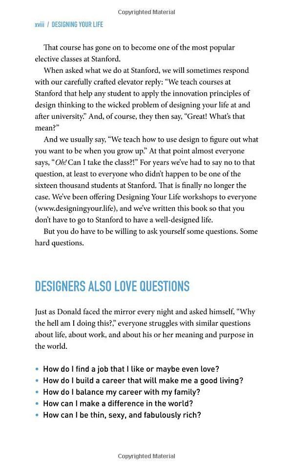 Designing Your Life : Build A Life That Works For You