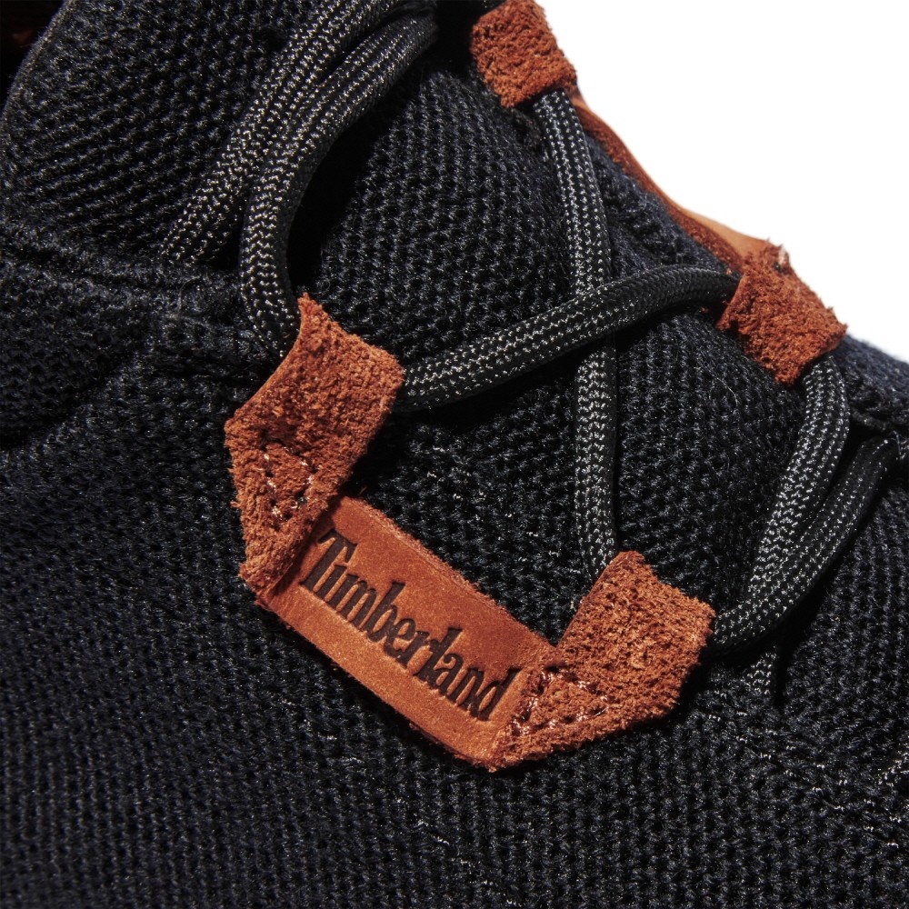 Original Giày Thể Thao Cổ Cao Nam Timberland True CloudEK+ Knt Mod Chka Black Knit TB0A28GA04