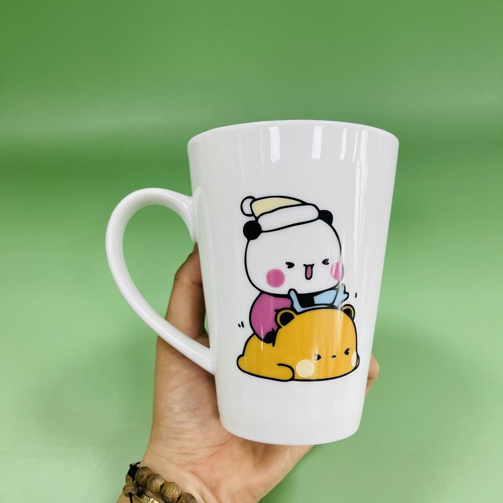 Cốc Vát - Cốc Thóp - Cốc sứ in hình cute - Ly sứ Dễ Thương - Cốc siêu kute