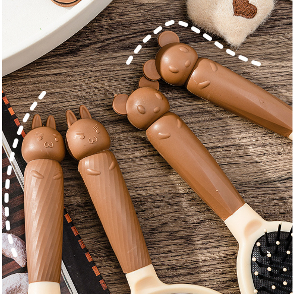 Set 4 lược gương gấu xinh xắn