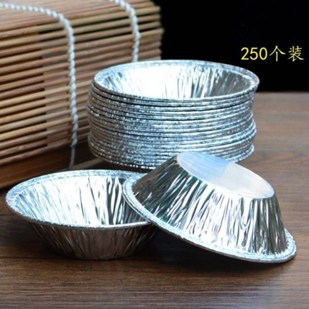 50 giấy cốc giấy nhôm 7x4x1.5cm làm bánh tart