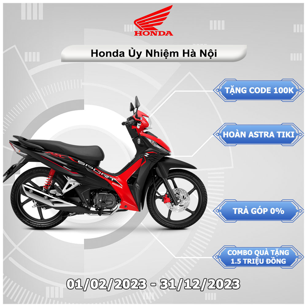 Xe máy Honda Honda Wave RSX 2023 - Phanh đĩa/vành đúc