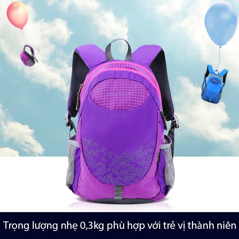 Balo du lịch, balo dã ngoại trẻ em, balo học sinh size 18L HEWOLF-1718