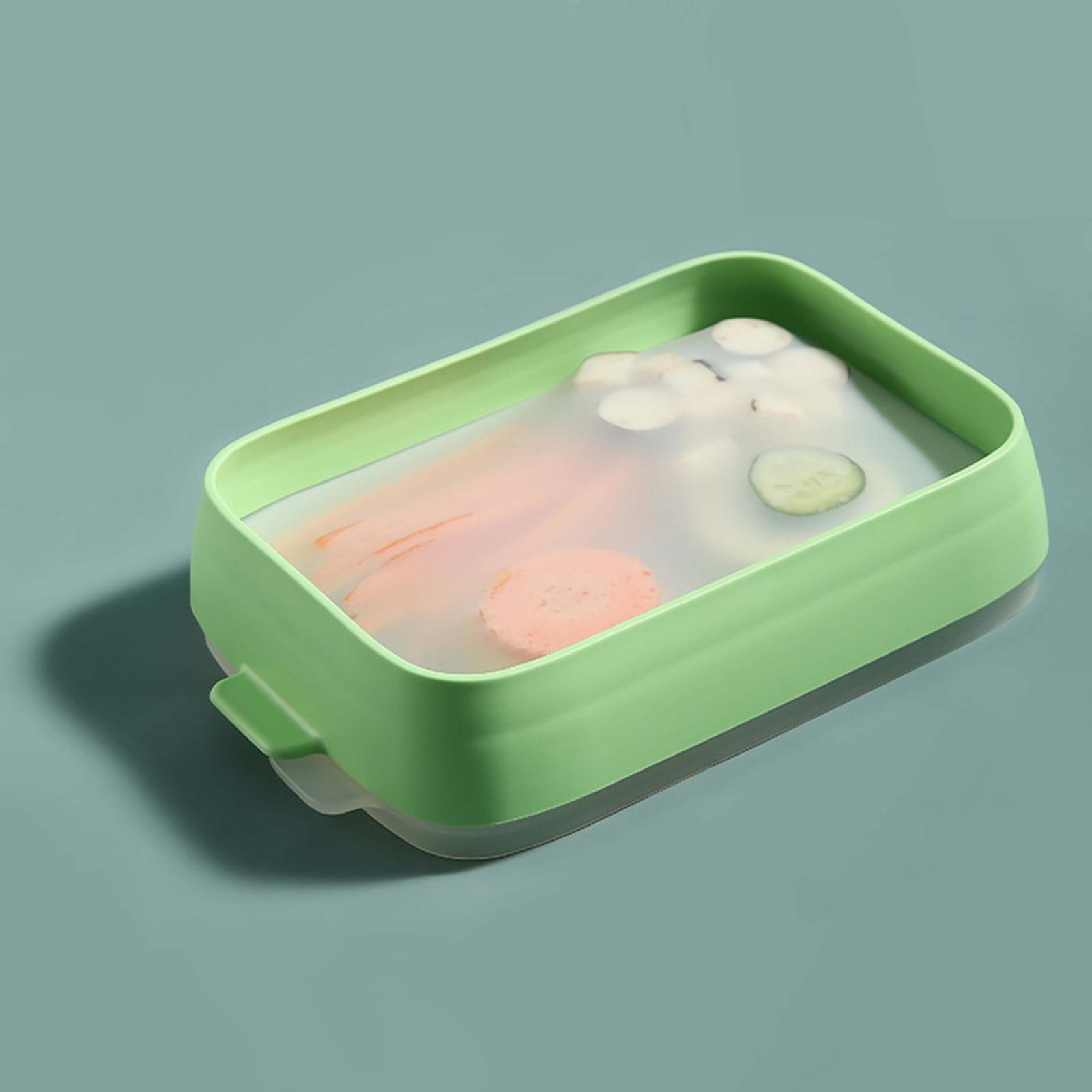 Food Storage Box Food Grade Silicone Food Storage for Student Office Worker