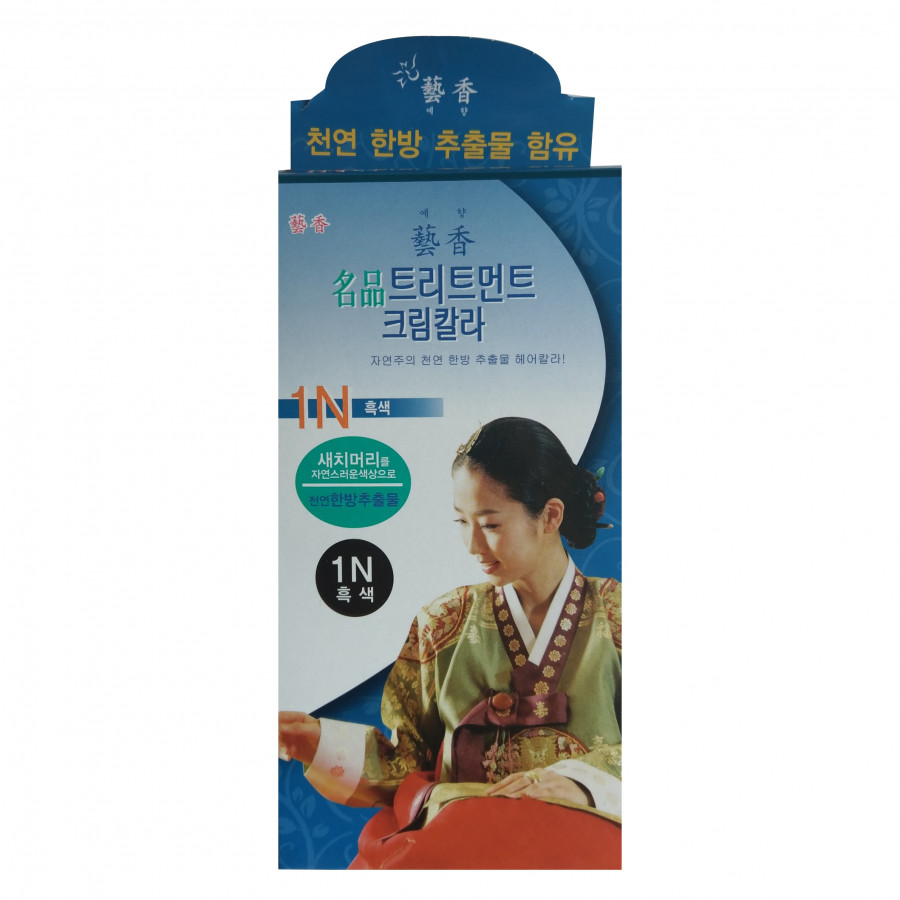 Thuốc nhuộm tóc thảo dược xanh  Yehyang Dream Color cao cấp Hàn Quốc (Asobu - 60g)