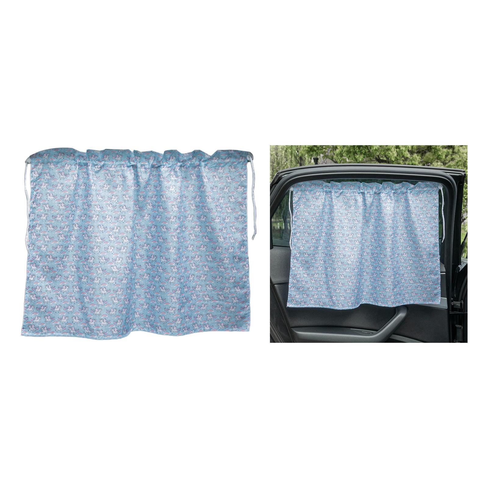 Car Side Window Sun Shade Breathable  Protection Car Window Sunshade Cover