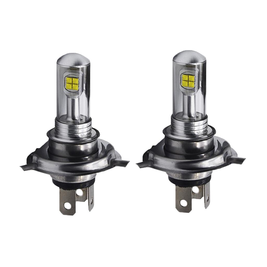 2 Pieces H4 80W 6000K Car Fog Driving DRL Light LED Bulbs High Power