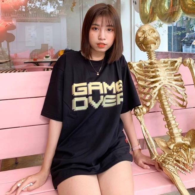 Áo Thun ZOMBIE Game Over Tee In Black