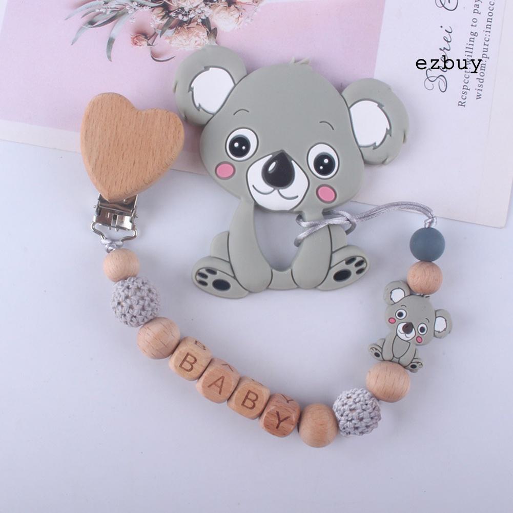 Giá đỡ núm ti giả bằng silicon hình gấu Koala đáng yêu
