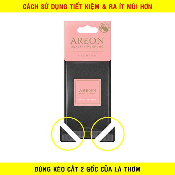 Lá thơm treo xe ô tô hương Cafe - Areon Coffee