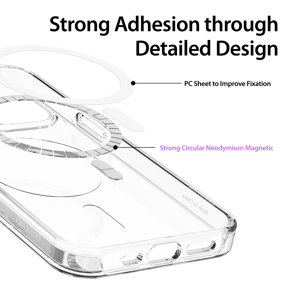 Ốp Lưng Chống Sốc ARAREE Duple M Clear Dành Cho iPhone 14 / 14 Plus / 14 Pro / 14 Pro Max - Hàng Chính Hãng