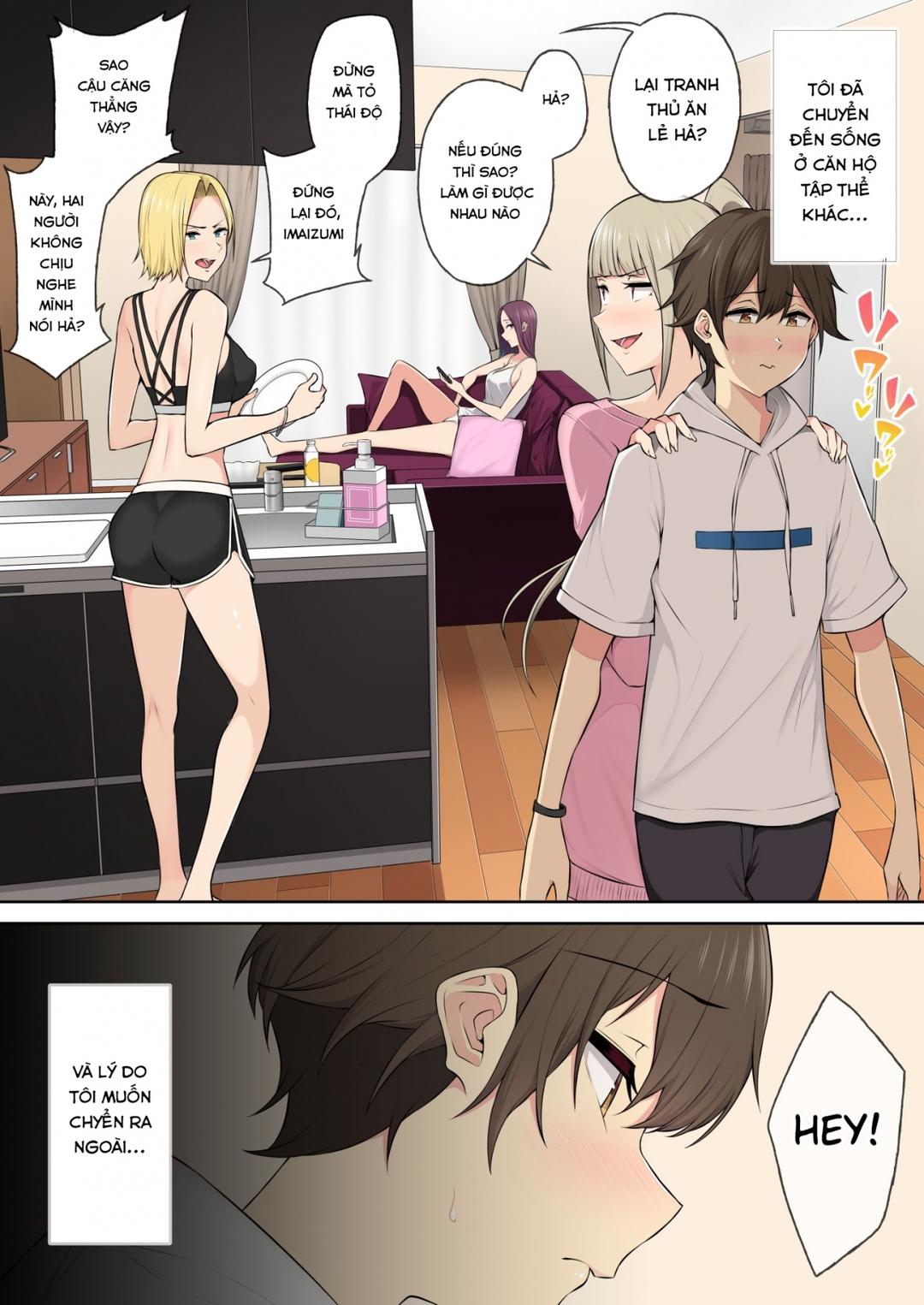 imaizumi đưa cả bầy gyaru về nhà mình chapter 4 3