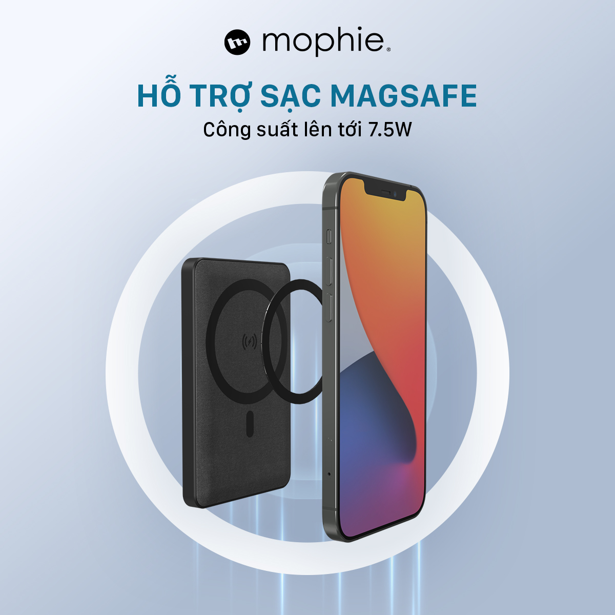 Sạc dự phòng Mophie Snap+ 5,000mAh - Hàng chính hãng