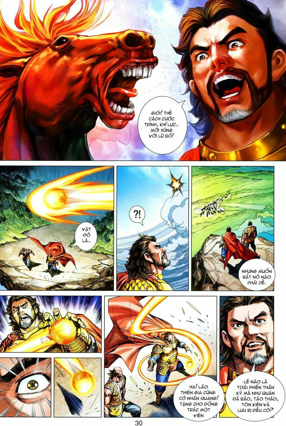 thiên tử truyền kỳ 7 - tam quốc kiêu hoàng chapter 13 29