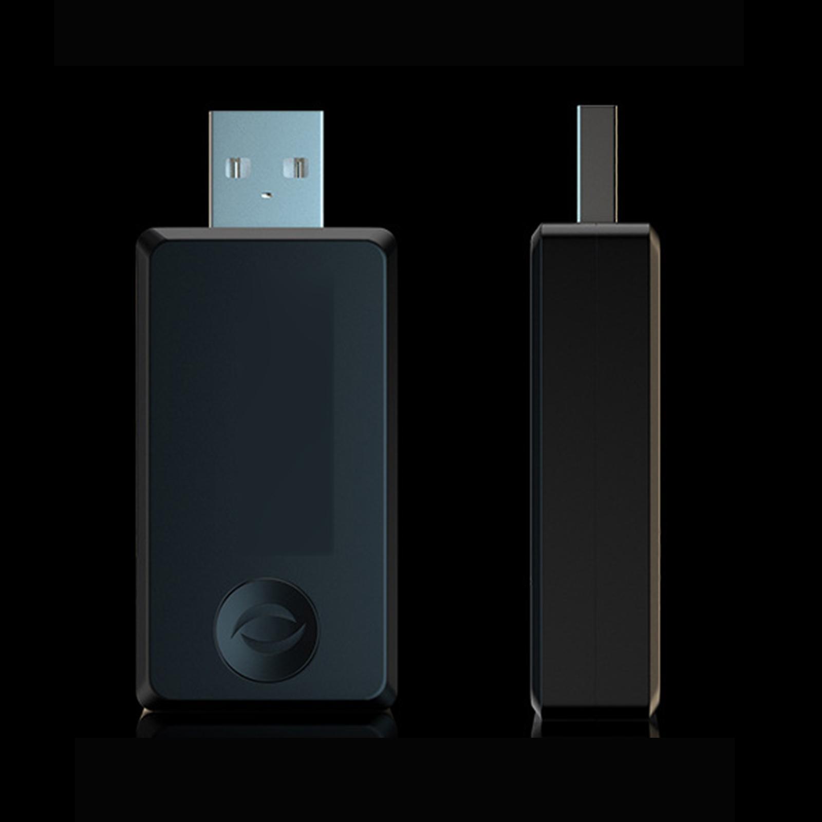 USB Bluetooth Transmitter, Low Latency Plug and Play AUX Audio Adapter Bluetooth 5.1 Audio Transmitter for CD Player Laptop