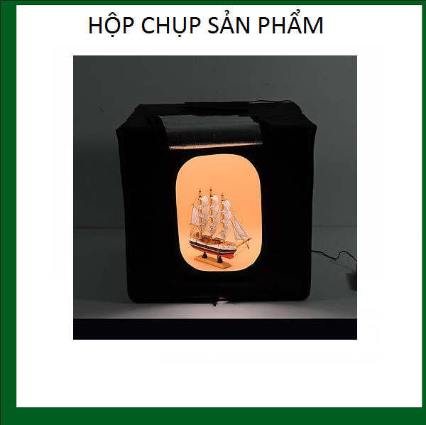 HỘP CHỤP SẢN PHẨM SENY SN-40 ĐÈN LED SIÊU SÁNG CAO CẤP 40X40CM