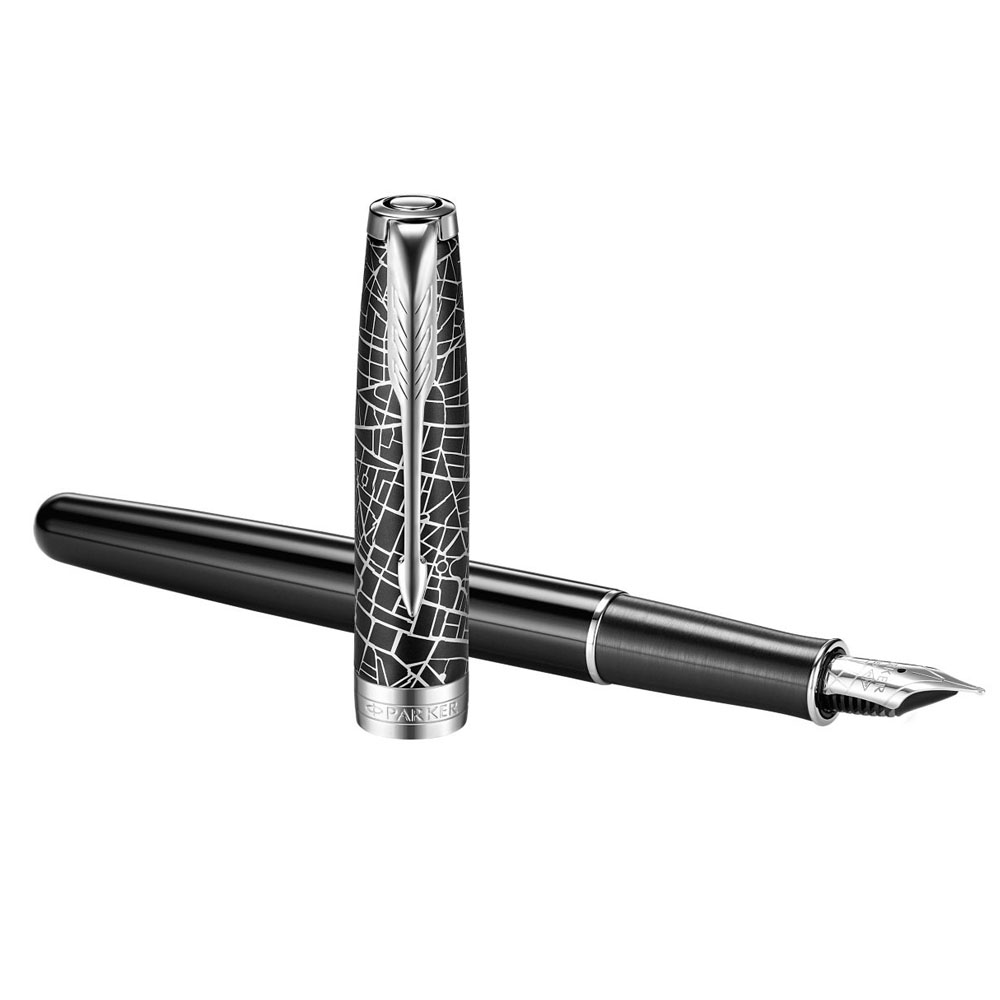 Bút máy cao cấp Parker Sonnet SE18 Black CT 18K GB-2054823